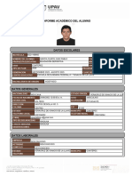 Reporte Informe Academico