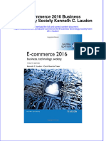 (Download PDF) E Commerce 2016 Business Technology Society Kenneth C Laudon Online Ebook All Chapter PDF