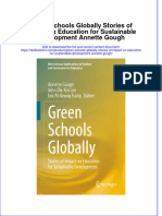 (Download PDF) Green Schools Globally Stories of Impact On Education For Sustainable Development Annette Gough Online Ebook All Chapter PDF