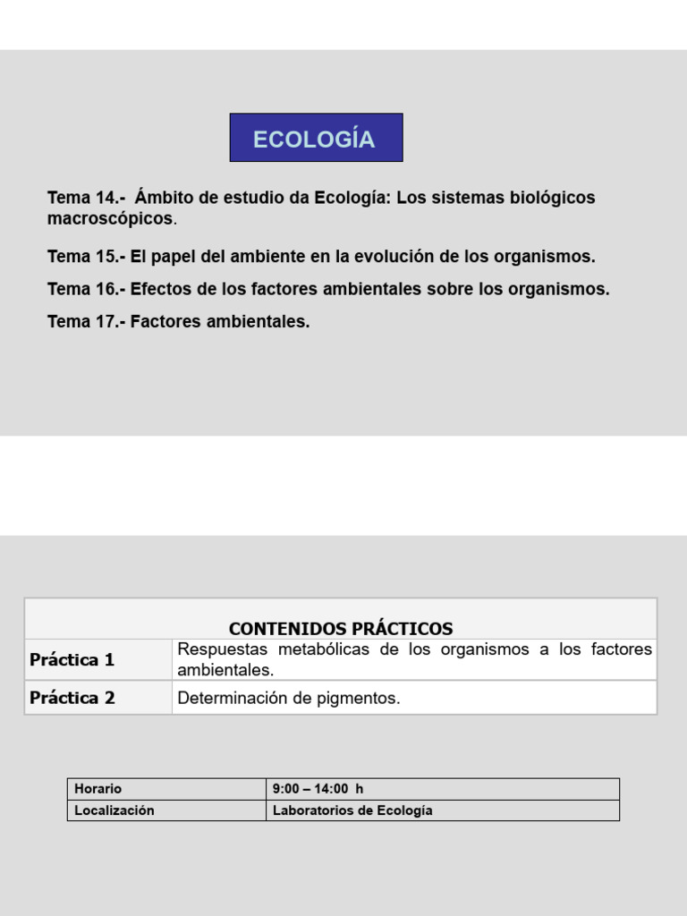 Fundamentos de Ecología y Ecosistemas | PDF | Ecosistema | Organismos