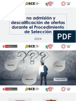 PS - DIAP - La No Admisión y Descalificación de Ofertas Durante El Procedimiento de Selección - 14052024