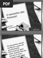 o Tamanho Das Pessoas