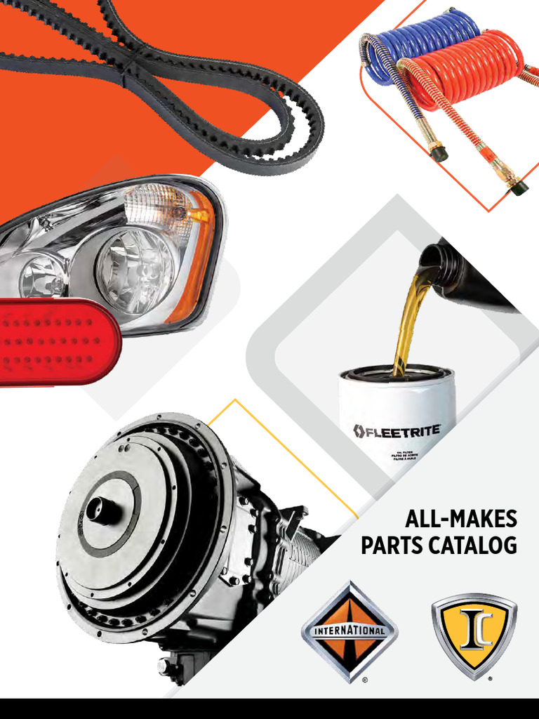 International Truck Parts Catalog Overview | PDF | Brake | Truck