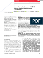 Emotional Distress Among Older Adults During The COVID-19