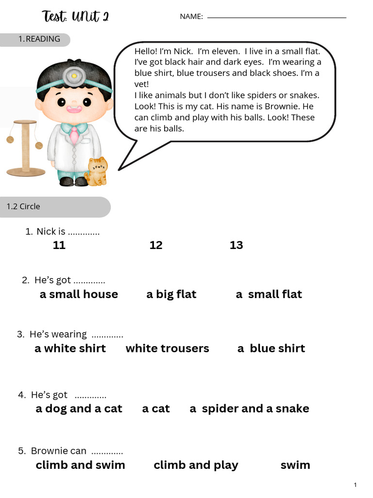 Unit 2 Test | PDF | Human Appearance | Fashion