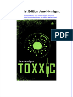 [Download pdf] Toxxic 1St Edition Jane Hennigan online ebook all chapter pdf 