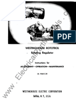 I.B.9560 Westinghouse Rototrol