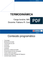 Termodinâmica atual