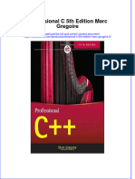 [Download pdf] Professional C 5Th Edition Marc Gregoire 2 online ebook all chapter pdf 