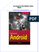 (Download PDF) Professional Android 4Th Edition Reto Meier 2 Online Ebook All Chapter PDF