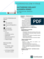 CV Documentado Melanie Alegria Perez