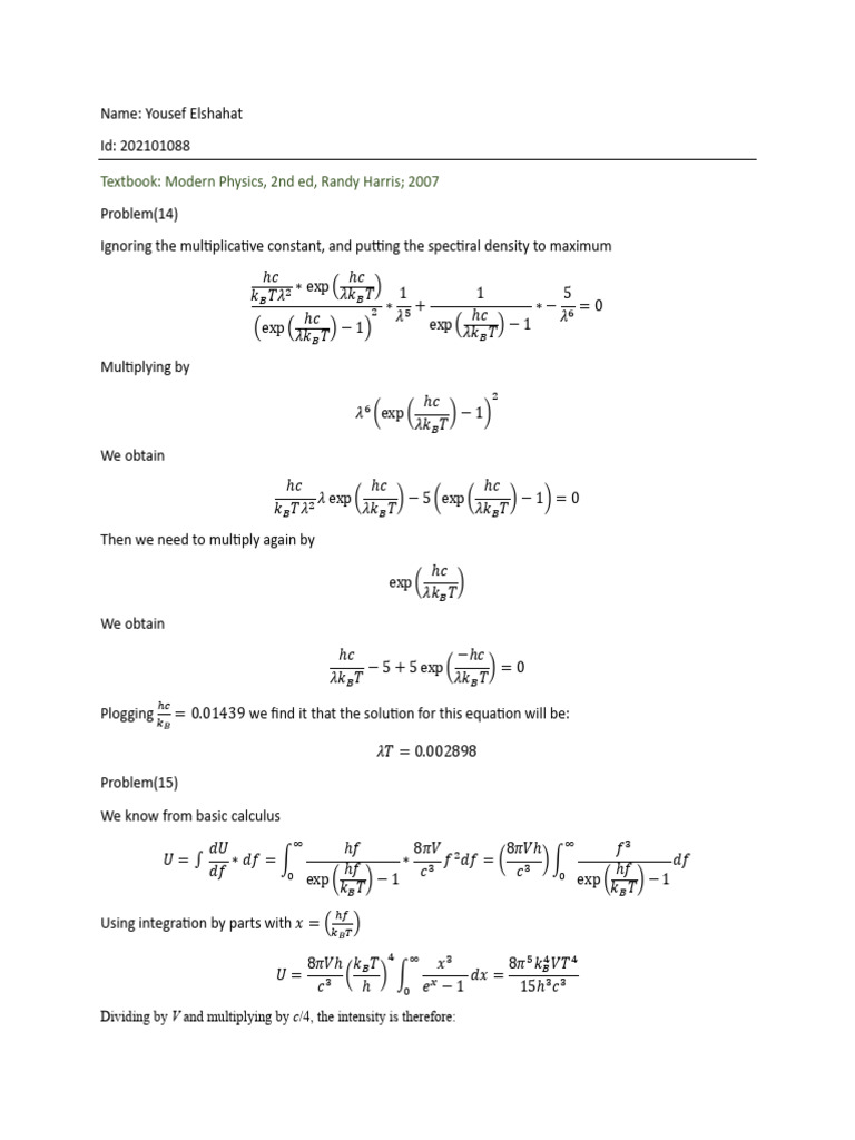 Ass 3 phys 202 download free pdf physical chemistry physical