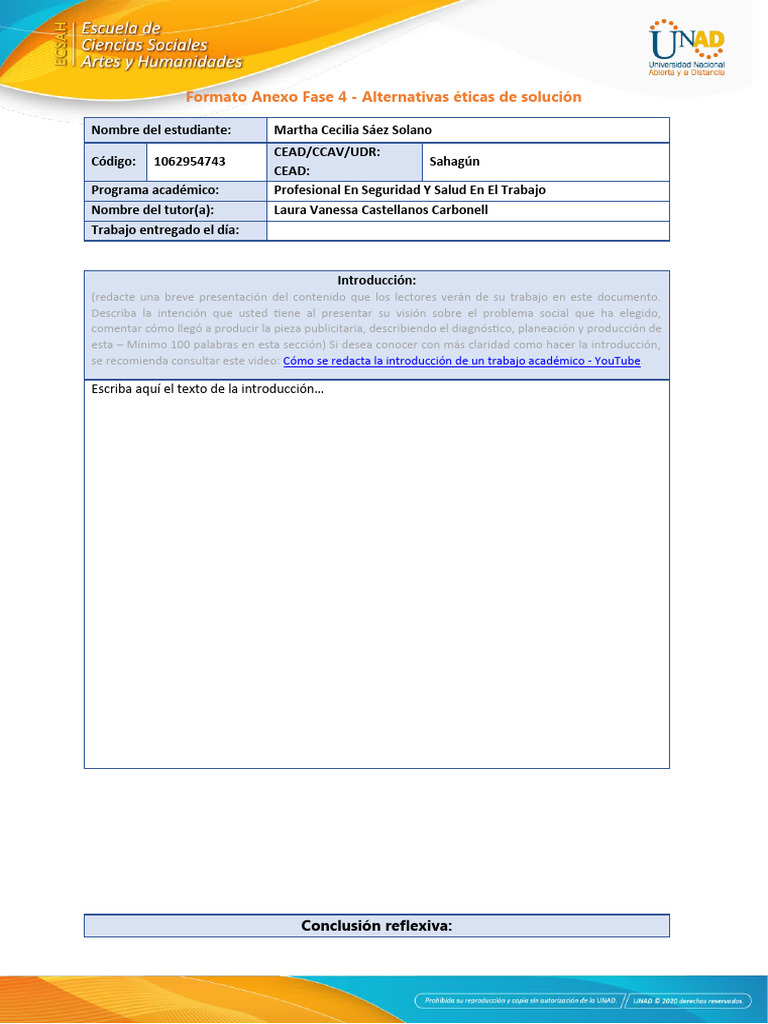 Tarea 4 Etica Martha | PDF | Crecimiento personal y profesional ...