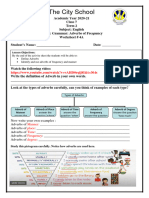 Adverbs of Freqency (English grammar)