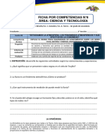 FICHA SESIÓN N°8 CyT 1° Sec Atmósfera