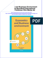 (Download PDF) Economics and Business Environment Routledge Noordhoff International Editions Hulleman Wim Marijs Ad Online Ebook All Chapter PDF