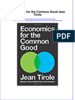 (Download PDF) Economics For The Common Good Jean Tirole Online Ebook All Chapter PDF