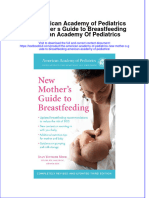 (Download PDF) The American Academy of Pediatrics New Mother S Guide To Breastfeeding American Academy of Pediatrics Online Ebook All Chapter PDF