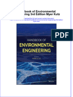 Ebookfiledocument - 192 (Download PDF) Handbook of Environmental Engineering 3Rd Edition Myer Kutz Online Ebook All Chapter PDF