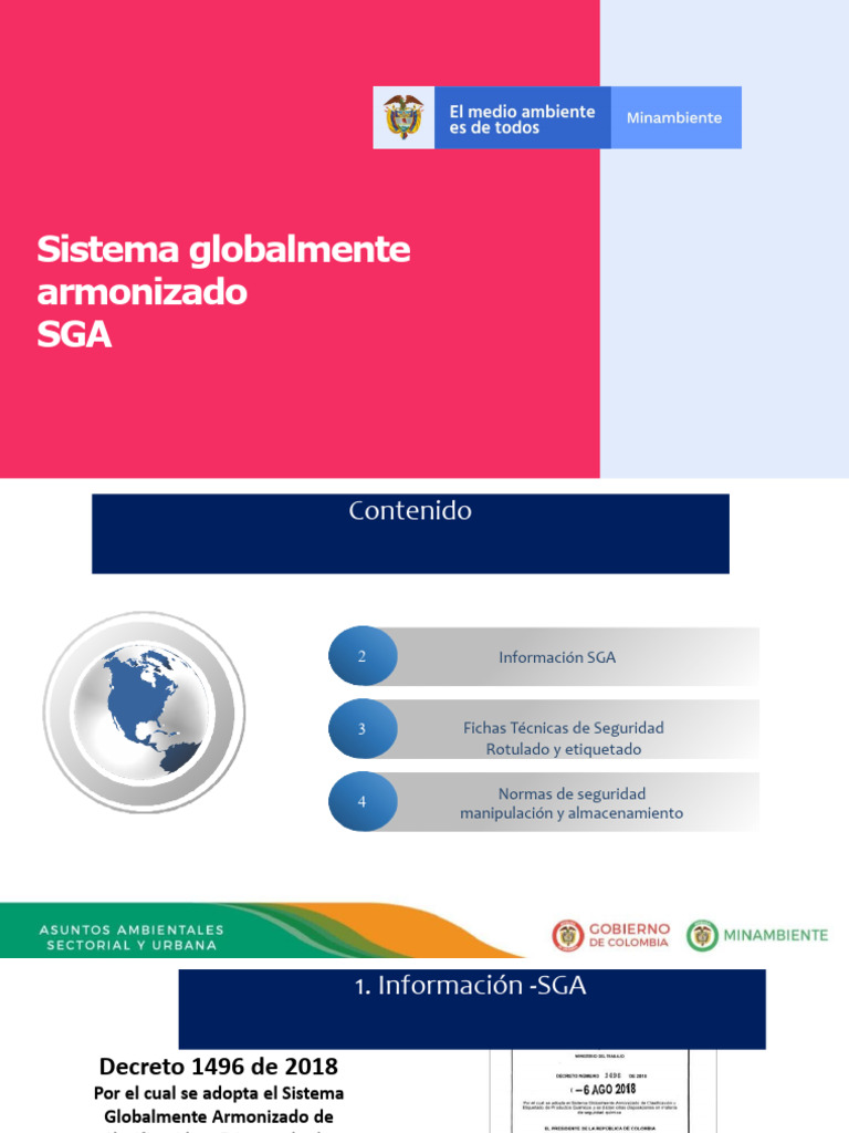 Sistema Globalmente Armonizado SGA | PDF | Pesticida | Producto (Química)