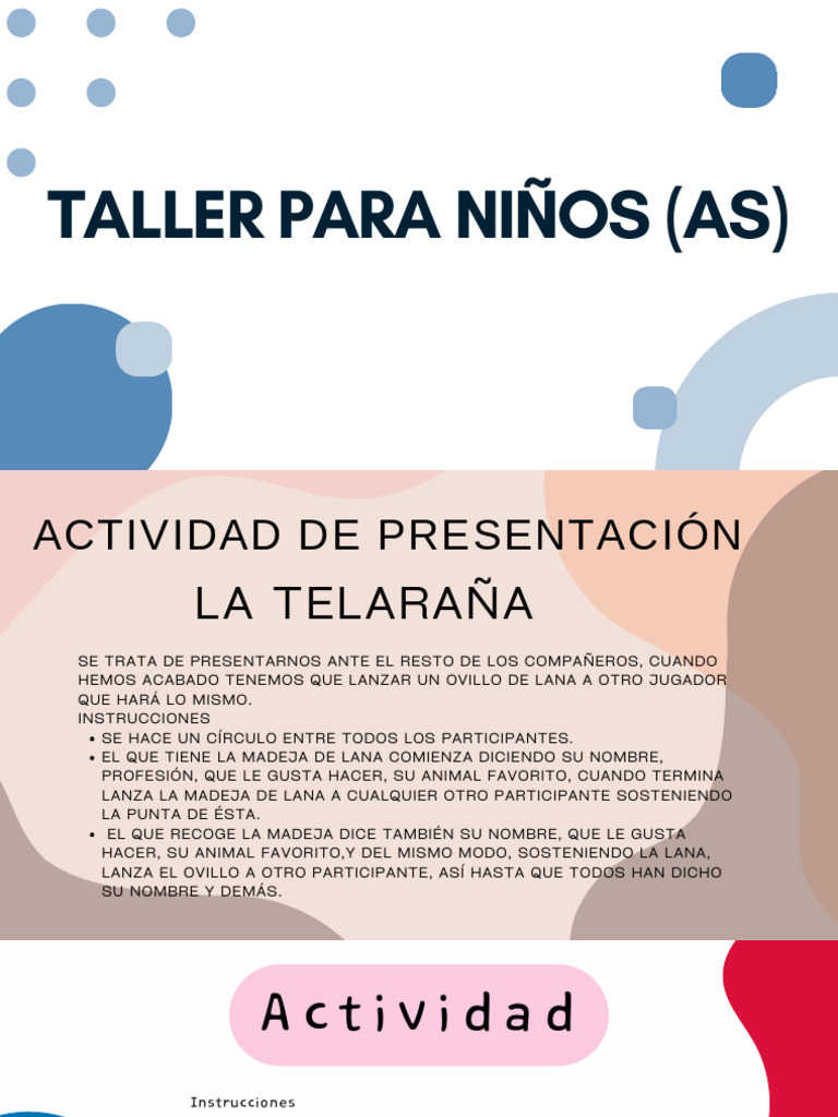 Taller de Emociones y Compañerismo Infantil | PDF | Las emociones