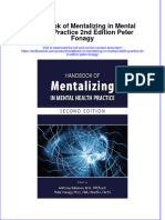 (Download PDF) Handbook of Mentalizing in Mental Health Practice 2Nd Edition Peter Fonagy Online Ebook All Chapter PDF