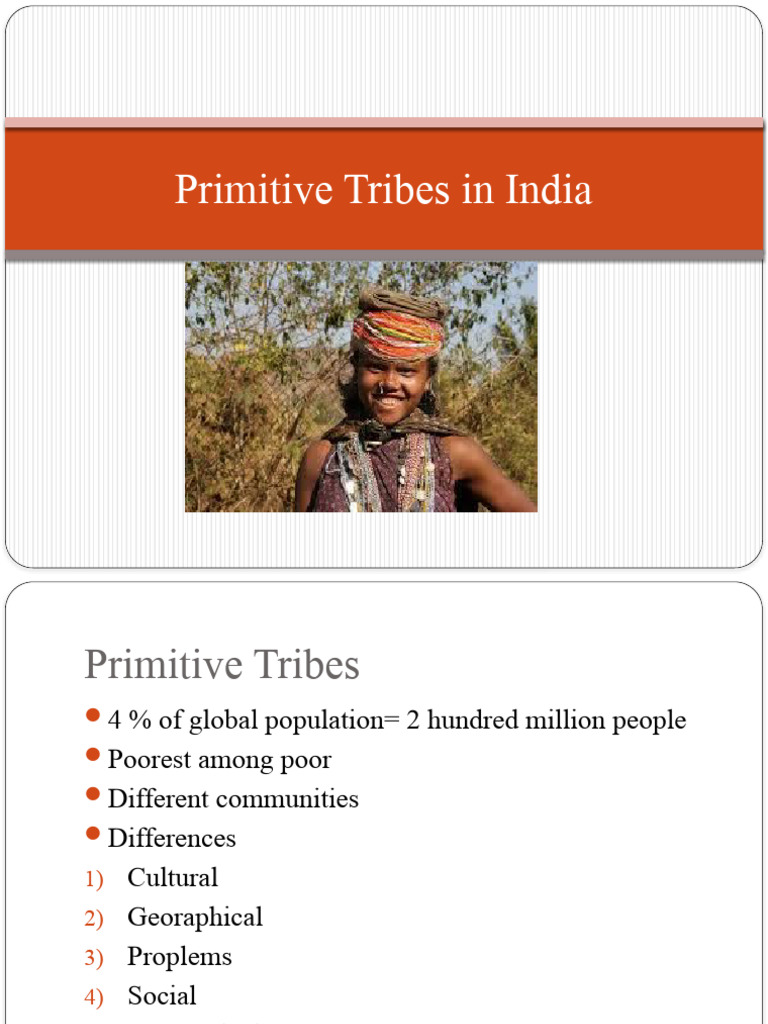 Primitive Tribes in India | PDF | Nomad