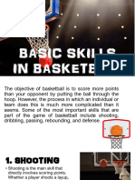 13 Basic Skills in Basketball