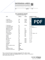 Bio-Chemistry Report: Liver Function Test