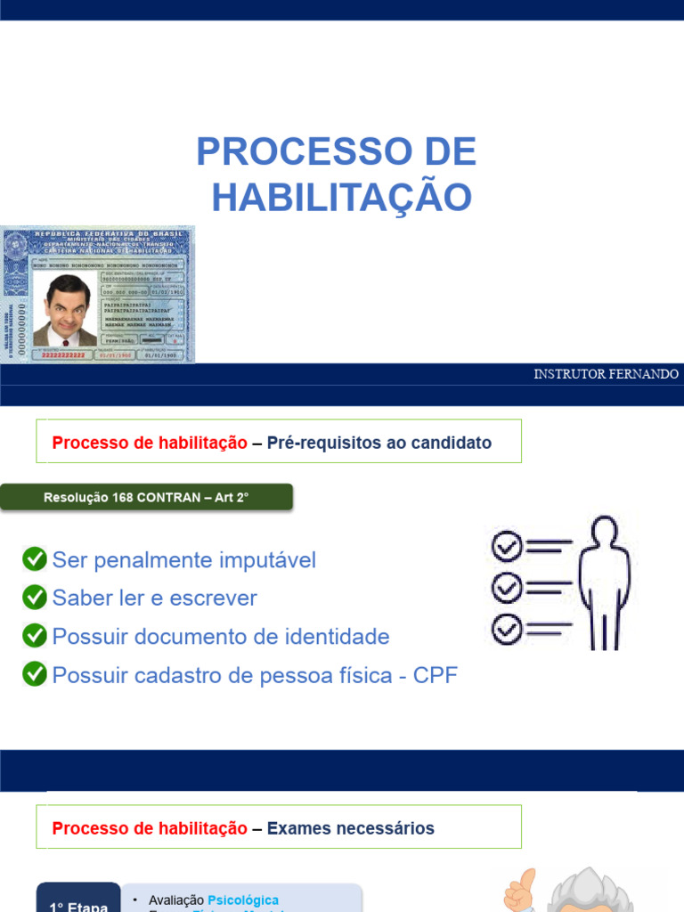 Guia Completo do Processo de Habilitação | PDF | Transporte ...