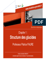 Structure Des Glucides