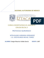 Protocolo Cirugia (Ricardo Vargas Millan)
