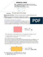 Separata Sobre Perímetro y Áreas