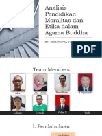 Analisis Pendidikan Moralitas Dan Etika Dalam Agama Buddha