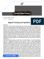 Basics of Signal Tracing