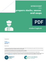 T3 SITHCCC007 STUDENT LOGBOOK WITH RECIPES