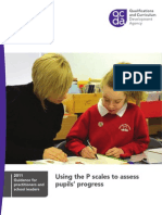 Qcda-11-4841 Using The P Scales To Assess Pupils Progress