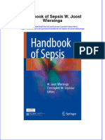 (Download PDF) Handbook of Sepsis W Joost Wiersinga Online Ebook All Chapter PDF