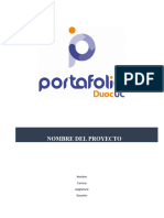 Borrador Informe de Portafolio de Titulo 2022-1 Fase 2 Avance Preliminar