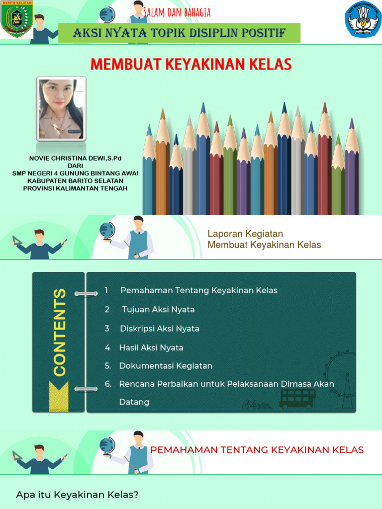 Aksi Nyata Membuat Keyakinan Kelas | PDF | Karier & Perkembangan