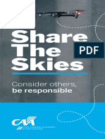 CAA Share The Skies Drone Brochure
