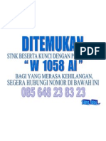 ditemukan STNK