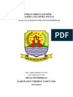 Laporan Orientasi PPPK Kholik