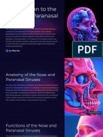 Introduction To The Nose and Paranasal Sinuses