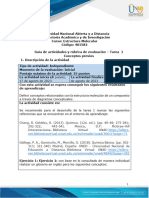 Guia de Actividades y Rúbrica de Evaluación - Tarea 1 - Conceptos Previos