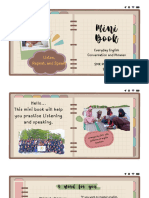 Contoh Buku Saku Kumpulan Dialog Singkat Program Listening