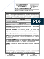 Ga-Pr-03 Procedimiento Administración de Personal V2