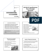 Epecificaciones Hormigon Estructural