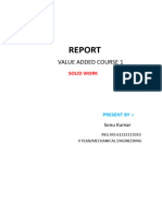 Sonu Kumar SOLIDWORKS Report PDF