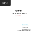 Sonu Kumar SOLIDWORKS Report PDF